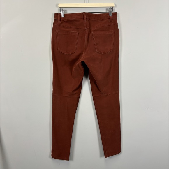 Lululemon Mens ABC Slim Pant Utilitech Red Brick Casual Everyday Pants - Picture 7 of 10